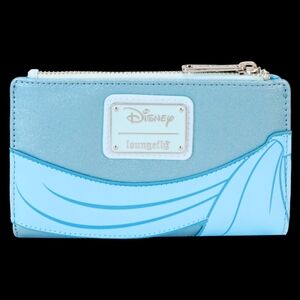 The Princess and the Frog Tiana Blue Gown Glitter Cosplay Flap Loungefly Wallet